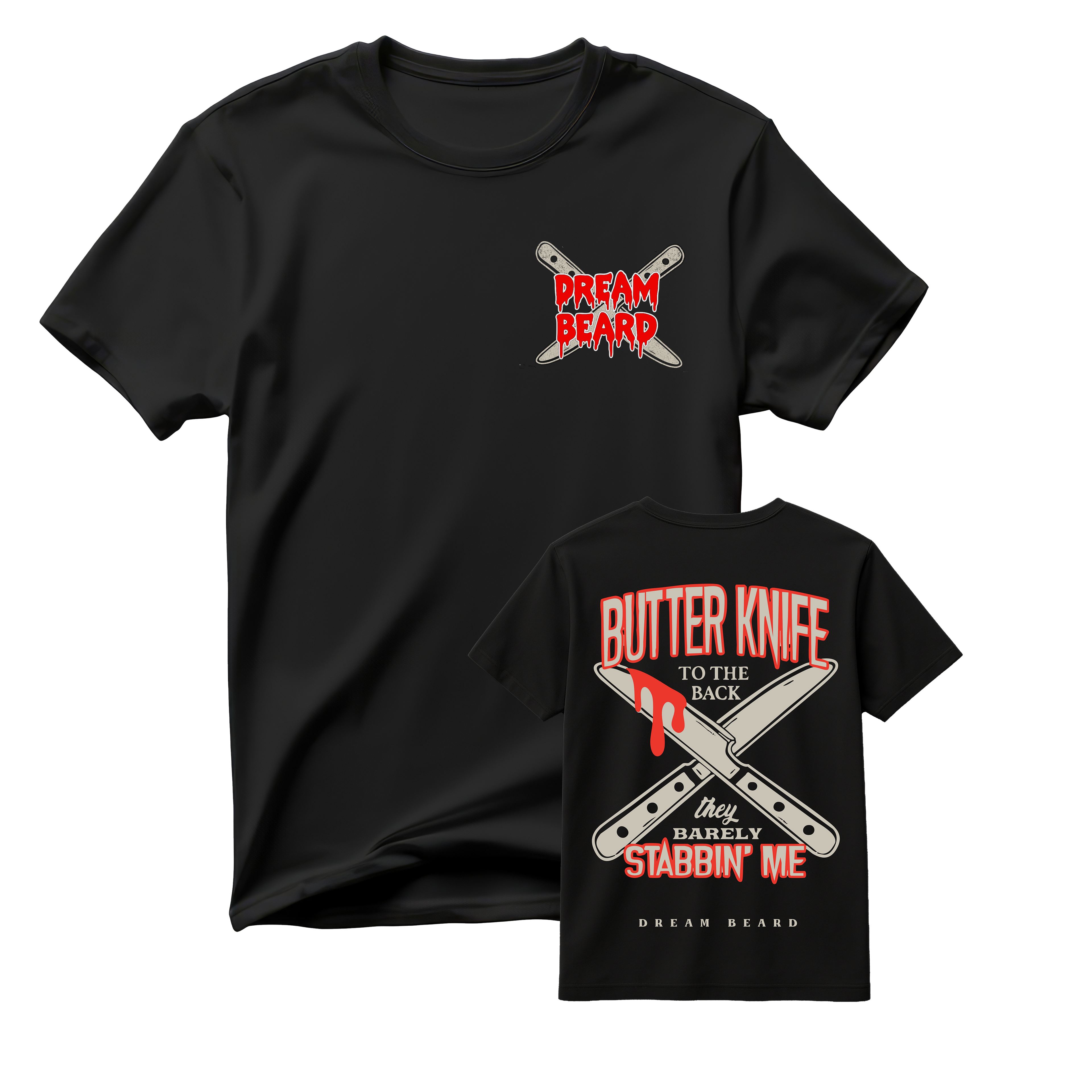 LIMITED EDITION: Dream Beard x Sada Baby "Butter Knife" Premium Tee